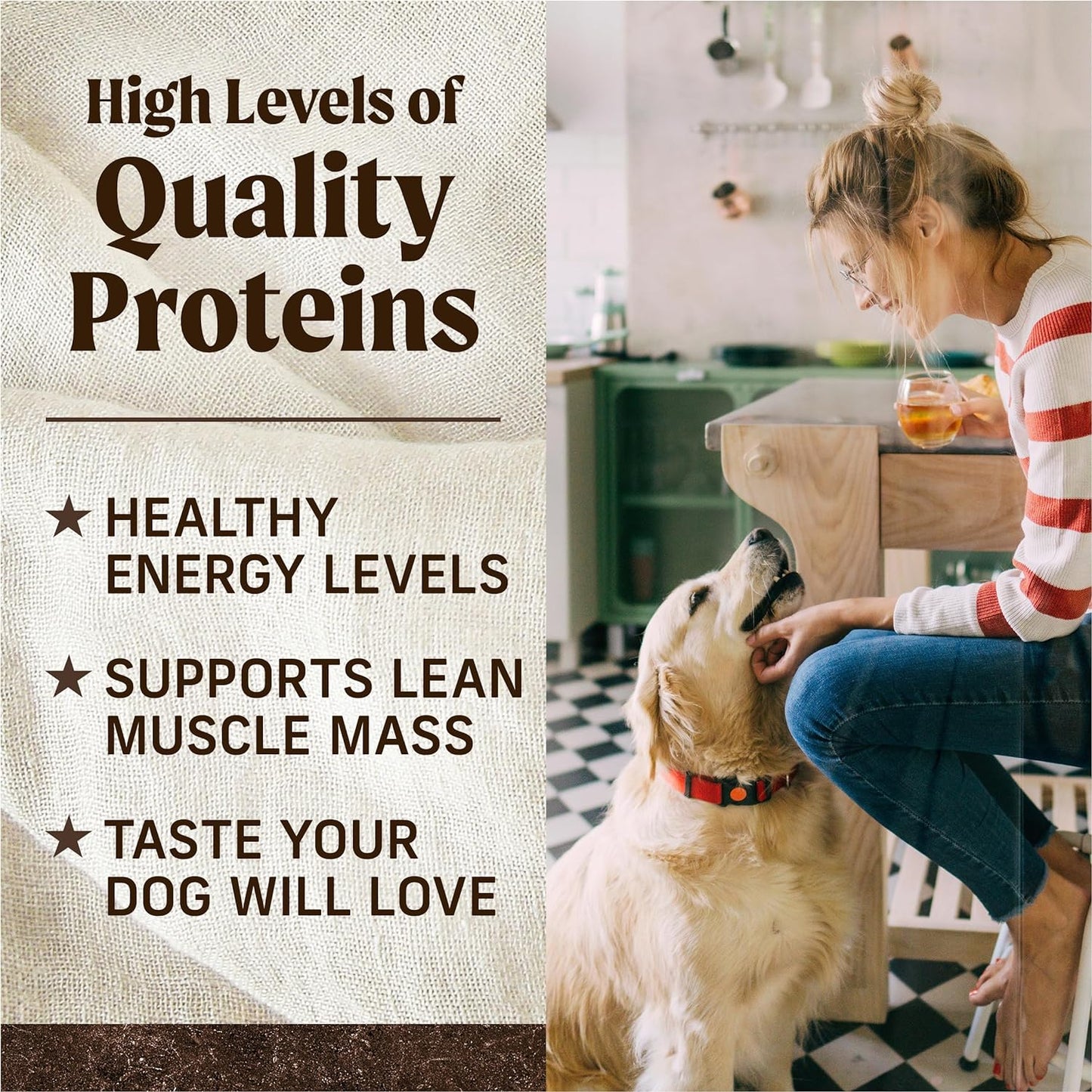 Grain Free with Real Meat + Sweet Potato Dry Dog Food